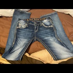 Brand New Never worn size 27 bootcut Rocks.